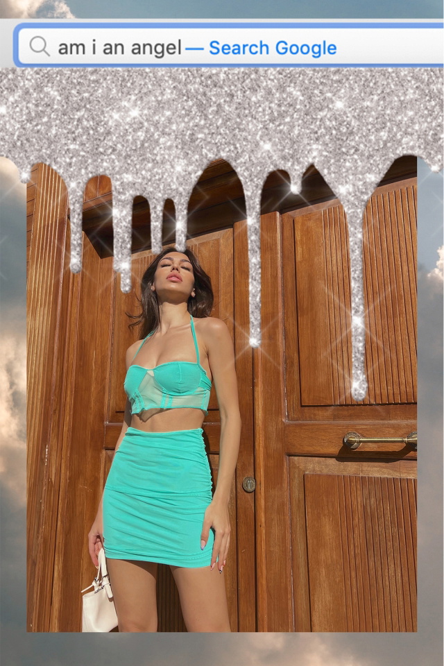 Turquoise Transparent Set ATE1353 - 5