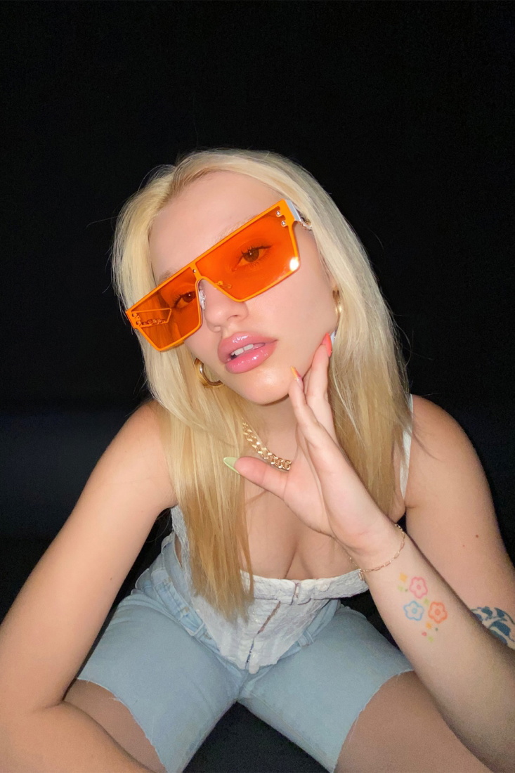 Turuncu Gradient Gözlük ATE3740 - EYYO