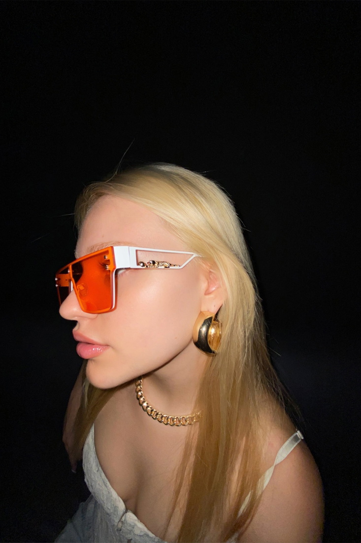 Turuncu Gradient Gözlük ATE3740 - EYYO