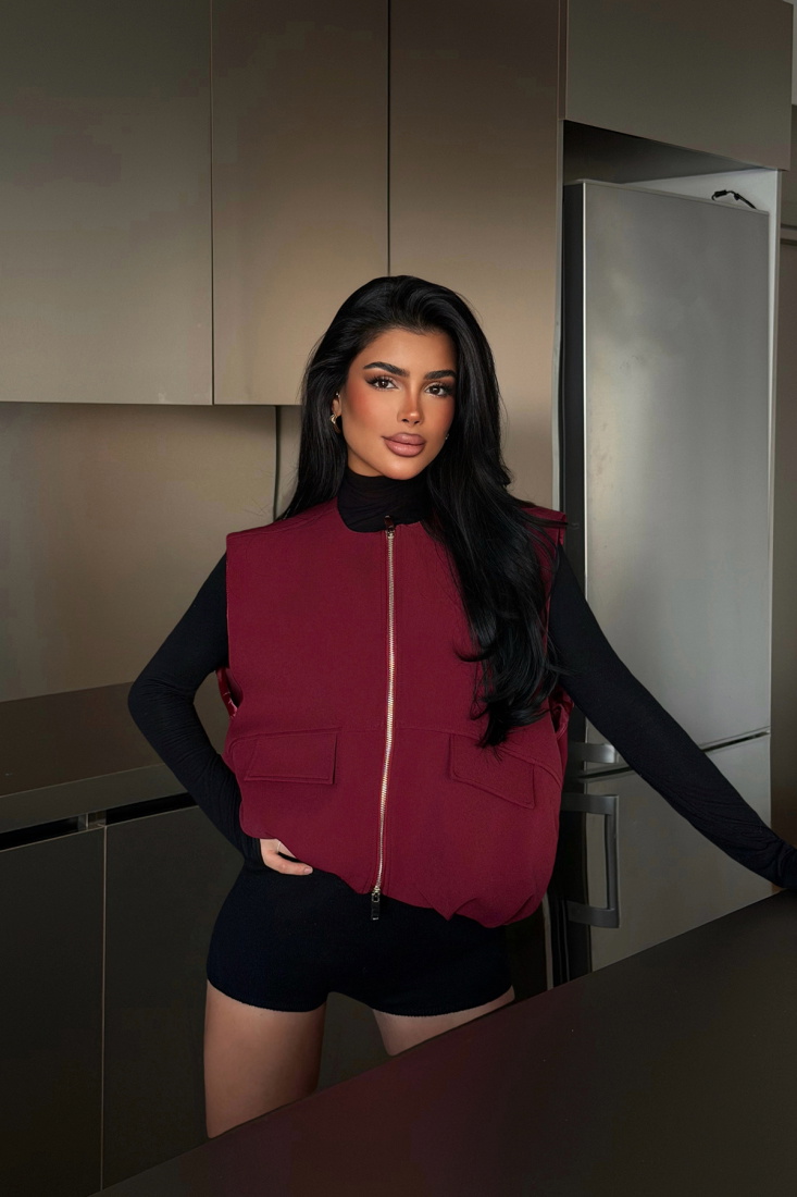 Vişne Çürüğü Hacciko Yelek ATE-2120 - EYYO