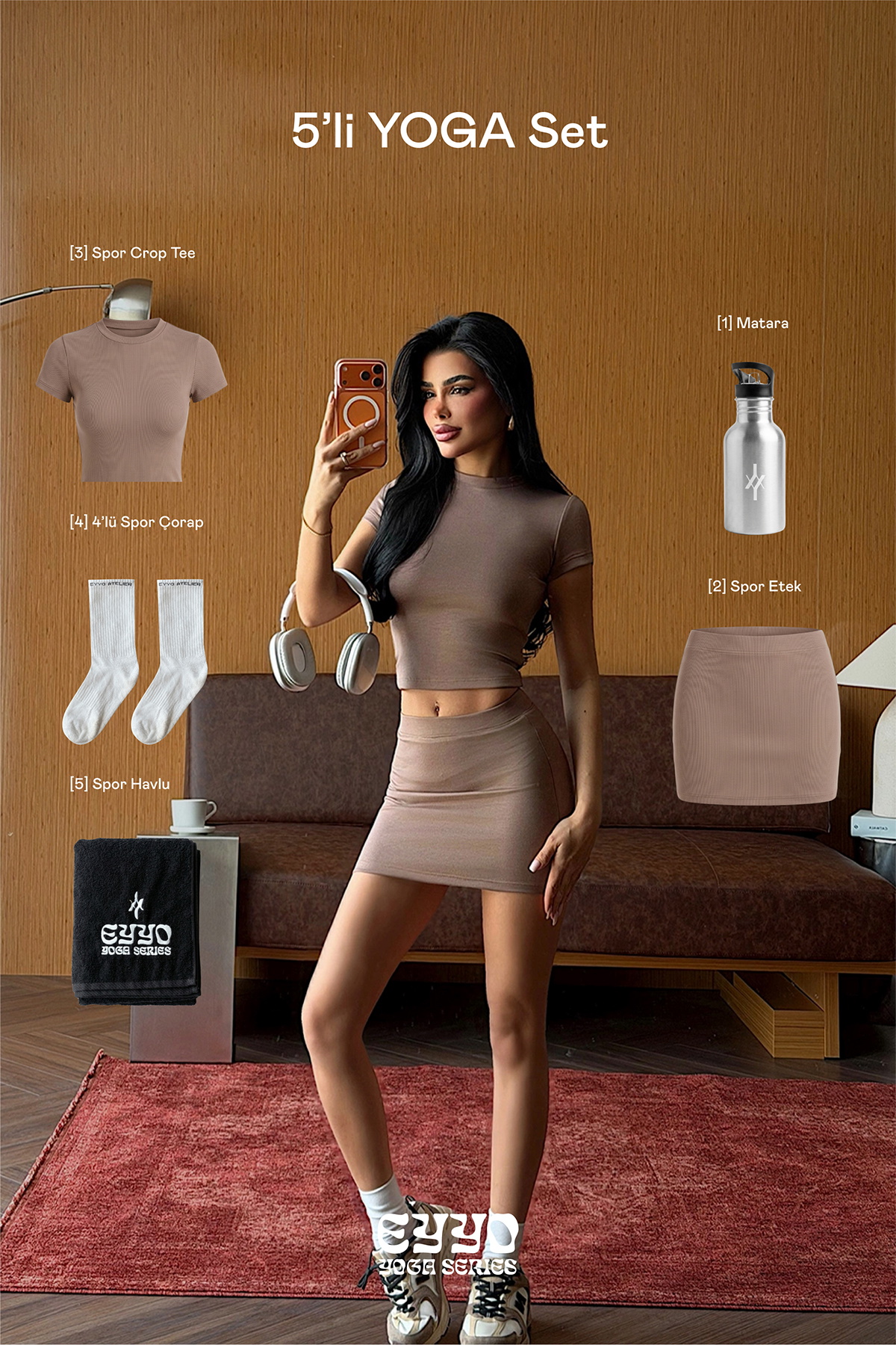 Vizon 5'li Yoga Set - 1