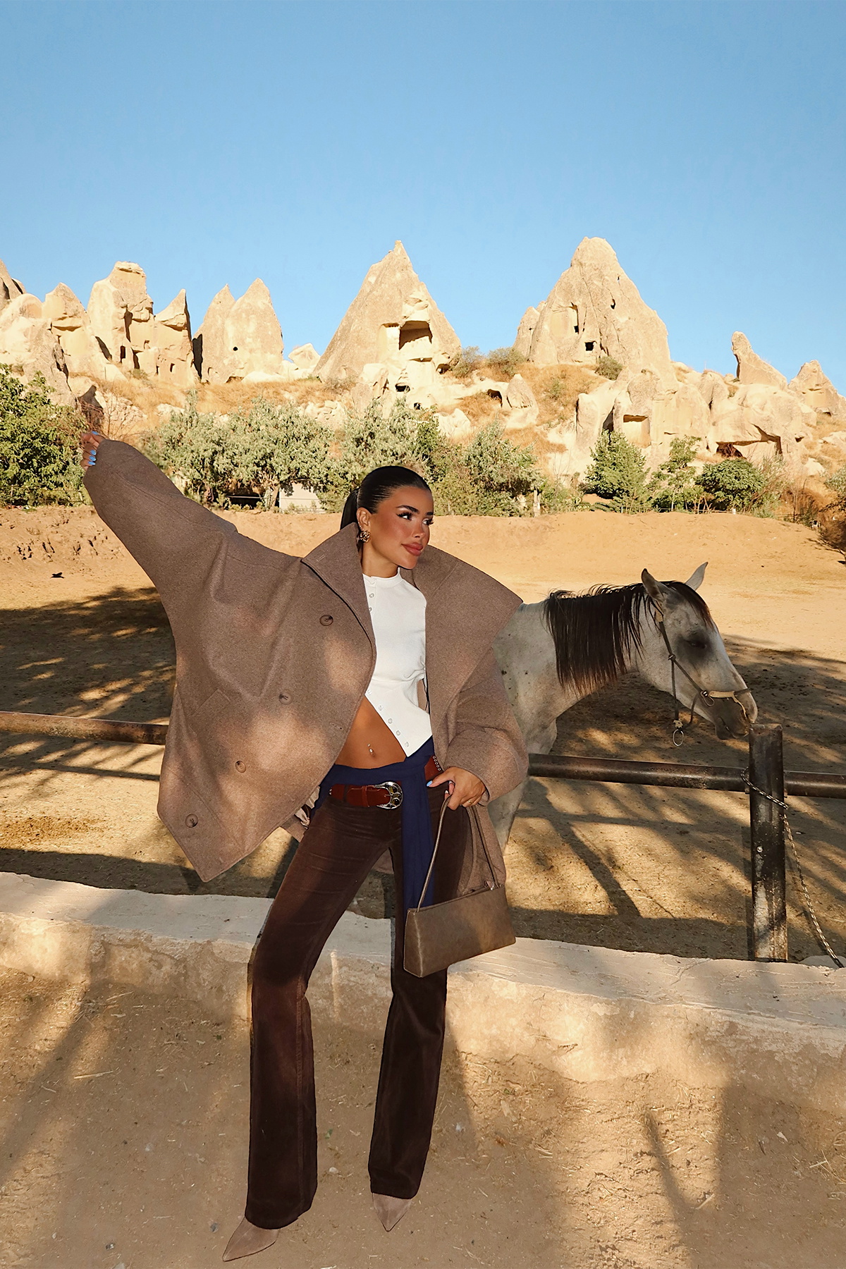 Vizon Düğme Detay Kaban ATE-6621 - 4