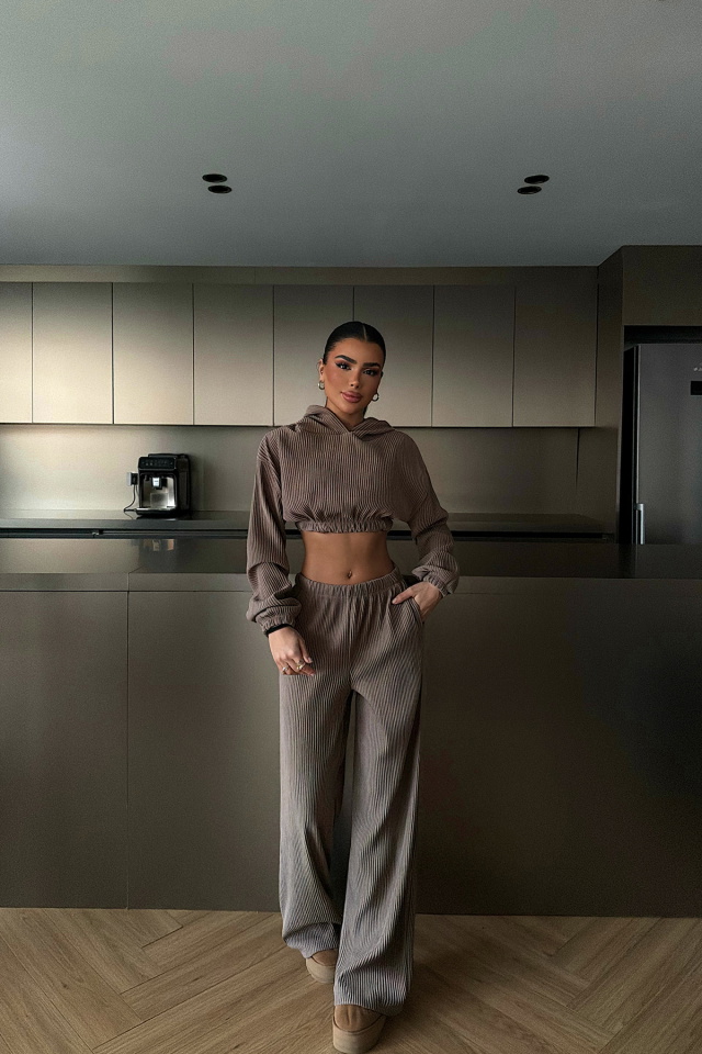 Vizon Dixie Kapüşonlu Alt Üst Takım ATE-2771 - 3