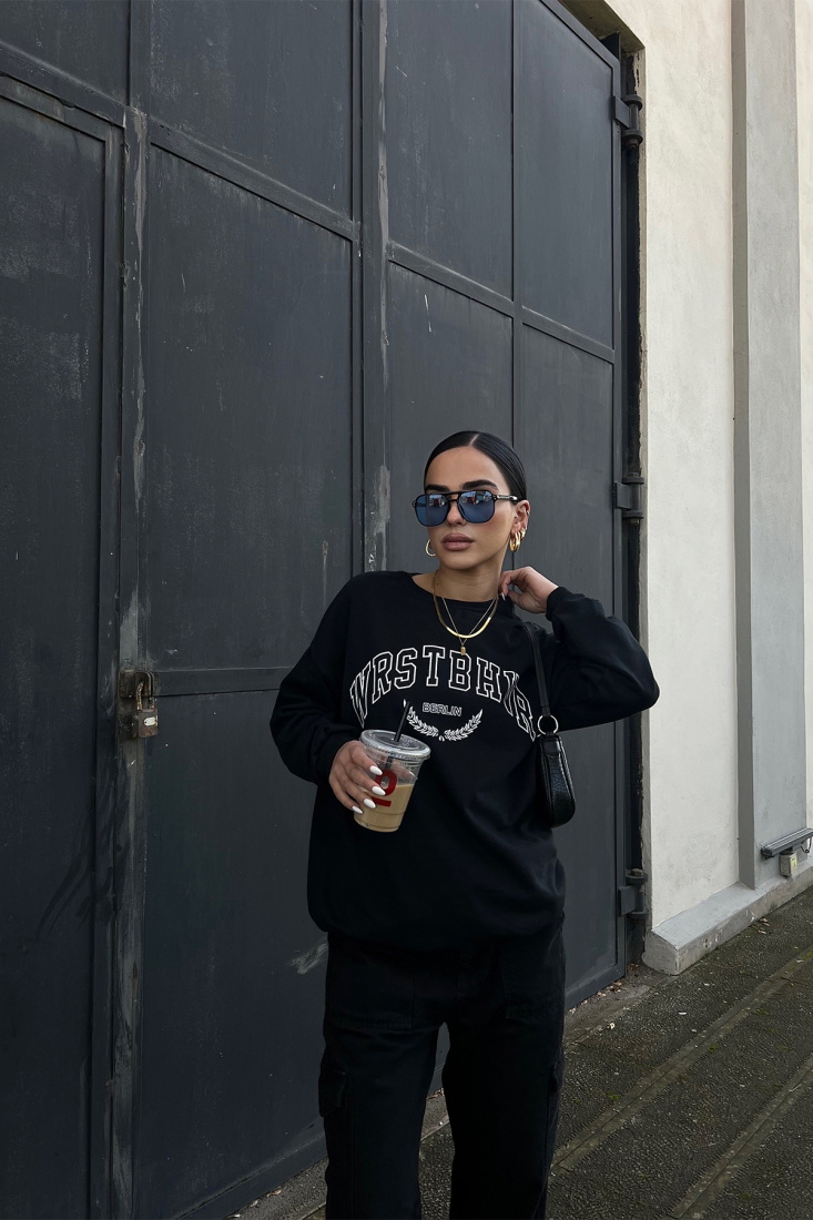 Westbhvr Baskılı Sweat ATE2396 - EYYO