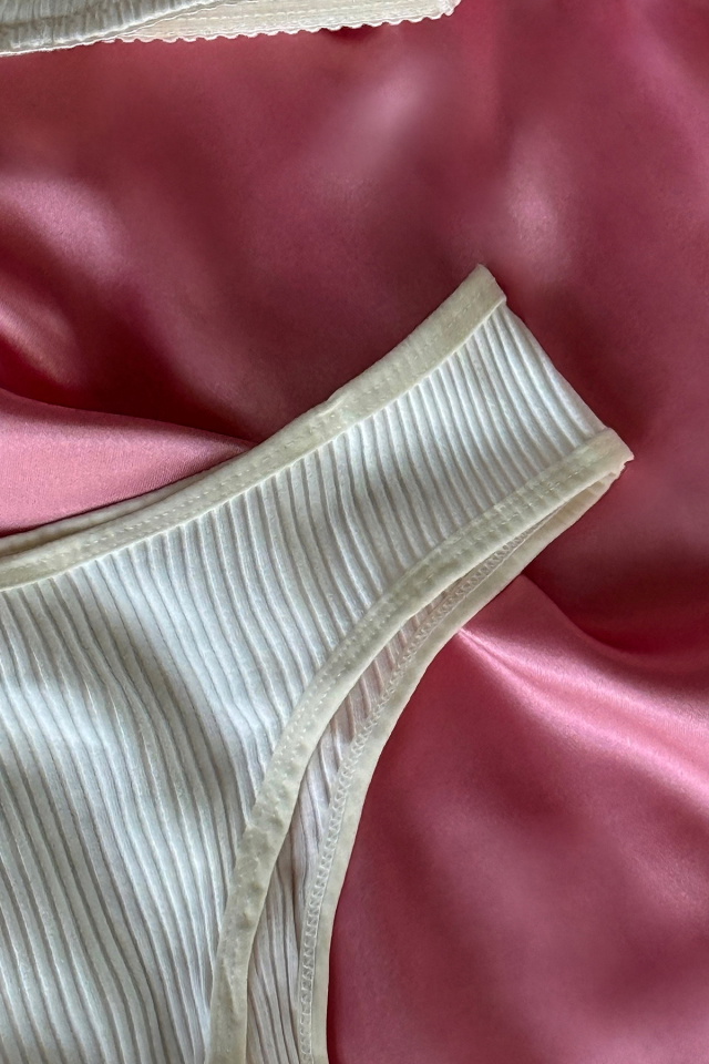 White Knitted Underwear ATE-2888 - 3