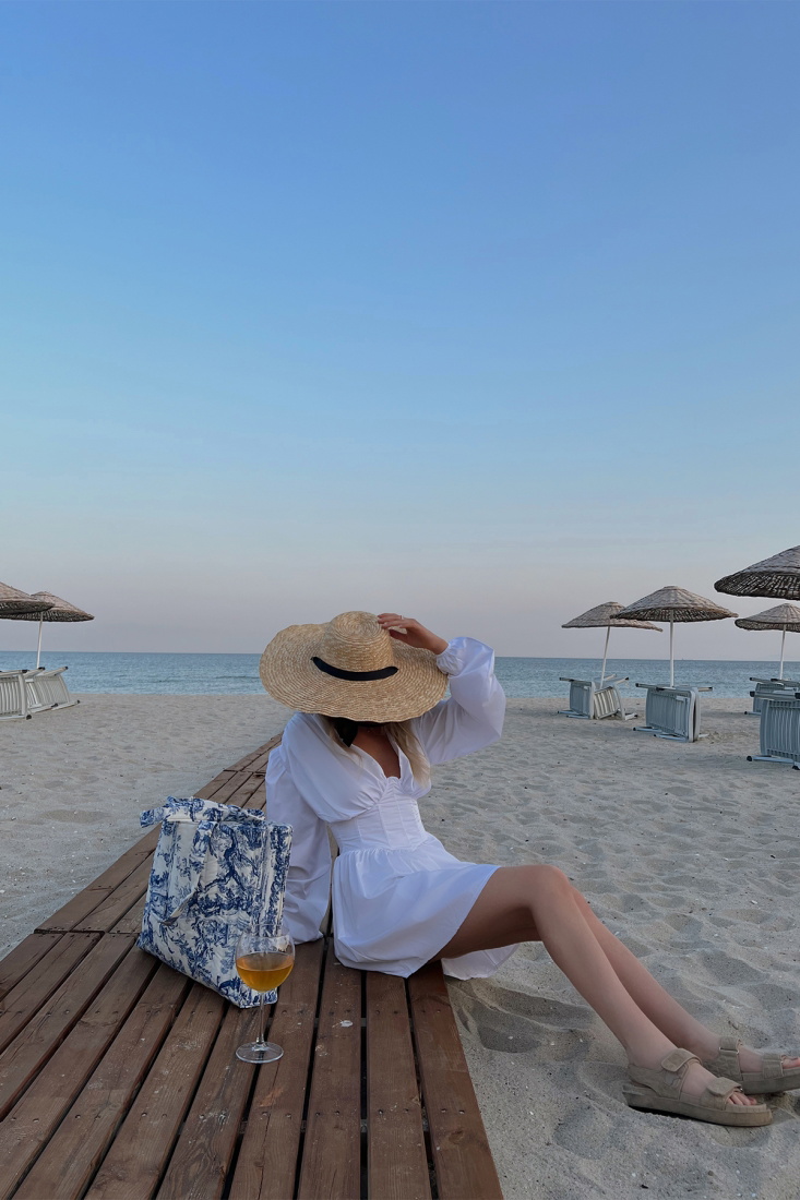 White Corset Design Dress ATE1473 - EYYO ATELIER