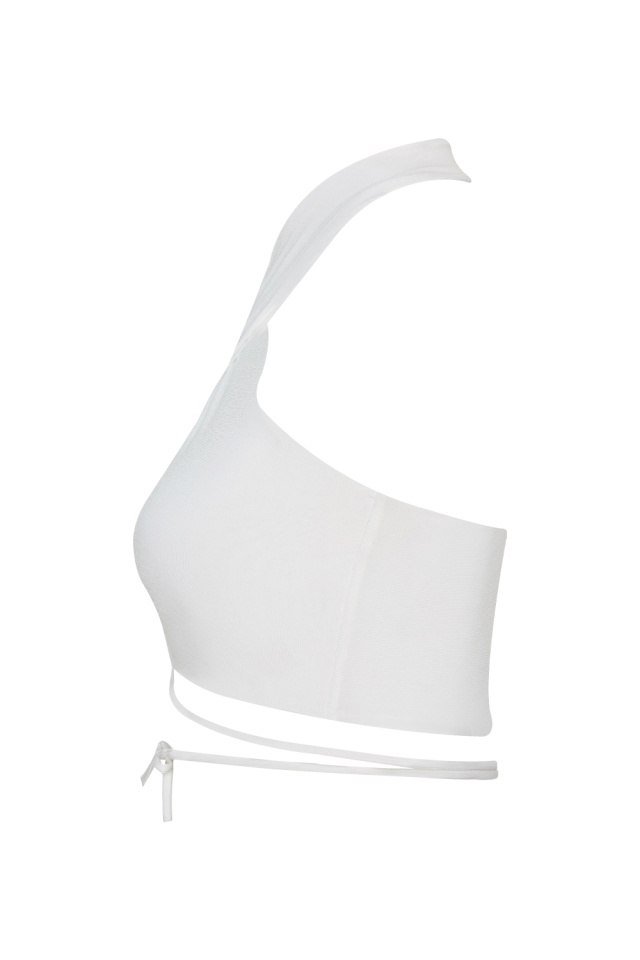 White Lina Crop Top EY823 - 6