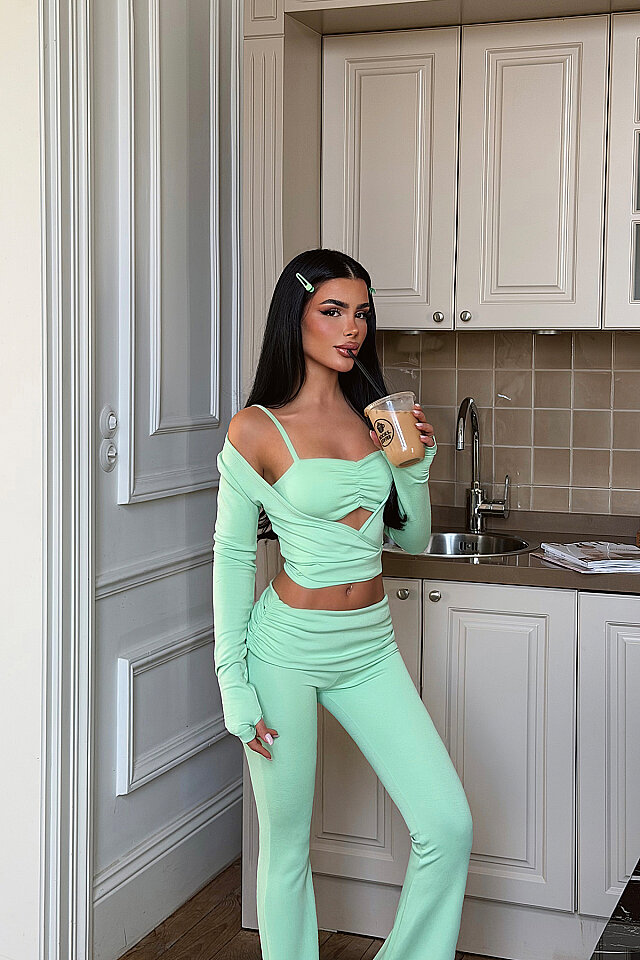 Yeşil Bisu Takım ATE-5084 - 3