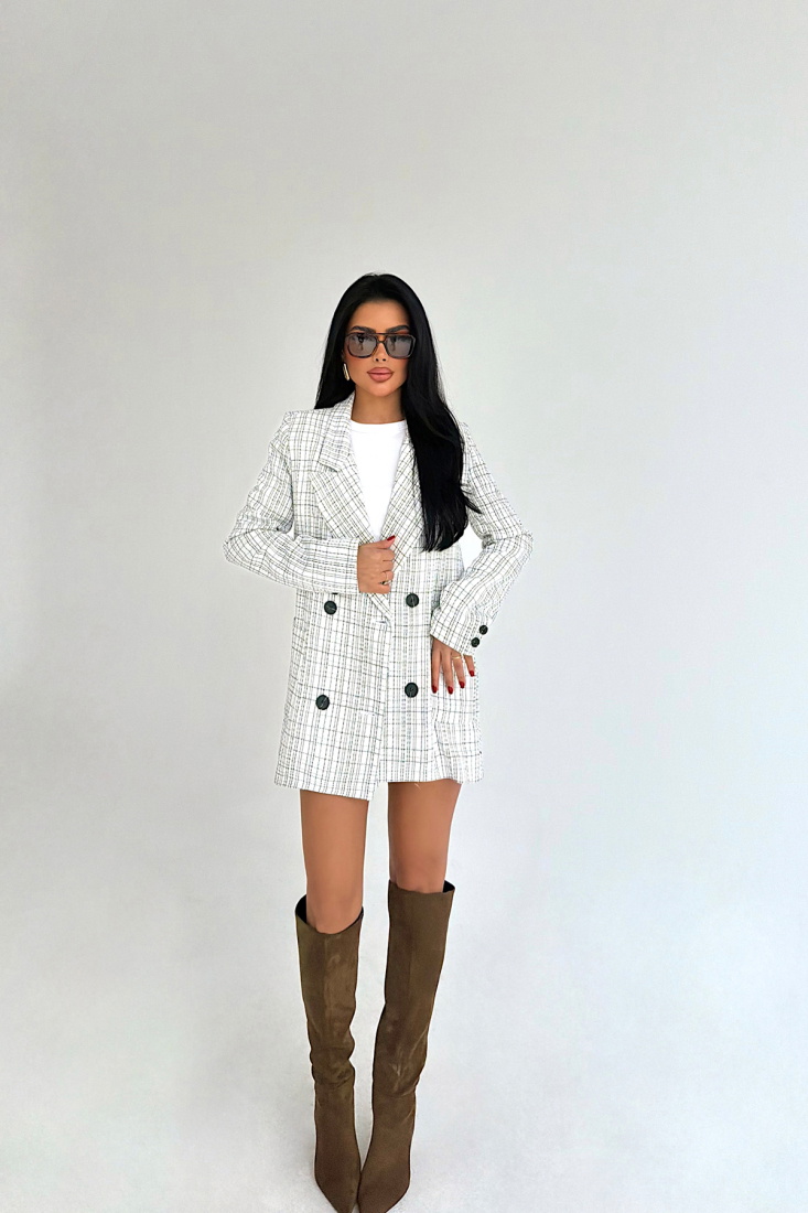 Yeşil Ekose Kody Ceket ATE-3969 - EYYO