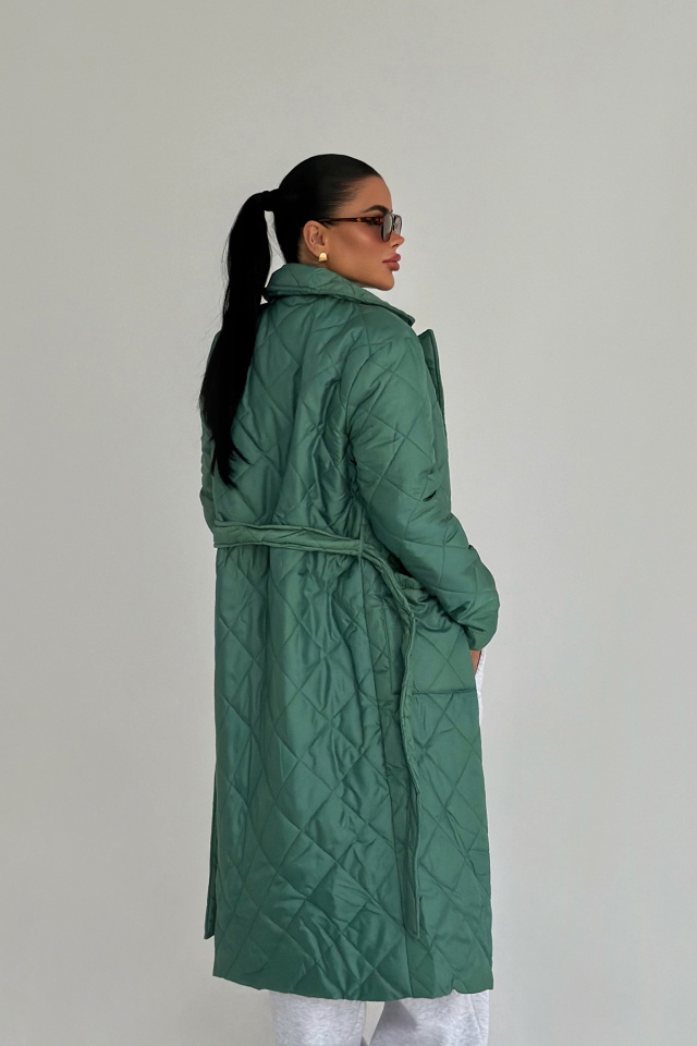 Yeşil Naftali Şişme Mont ATE-3817 - 3