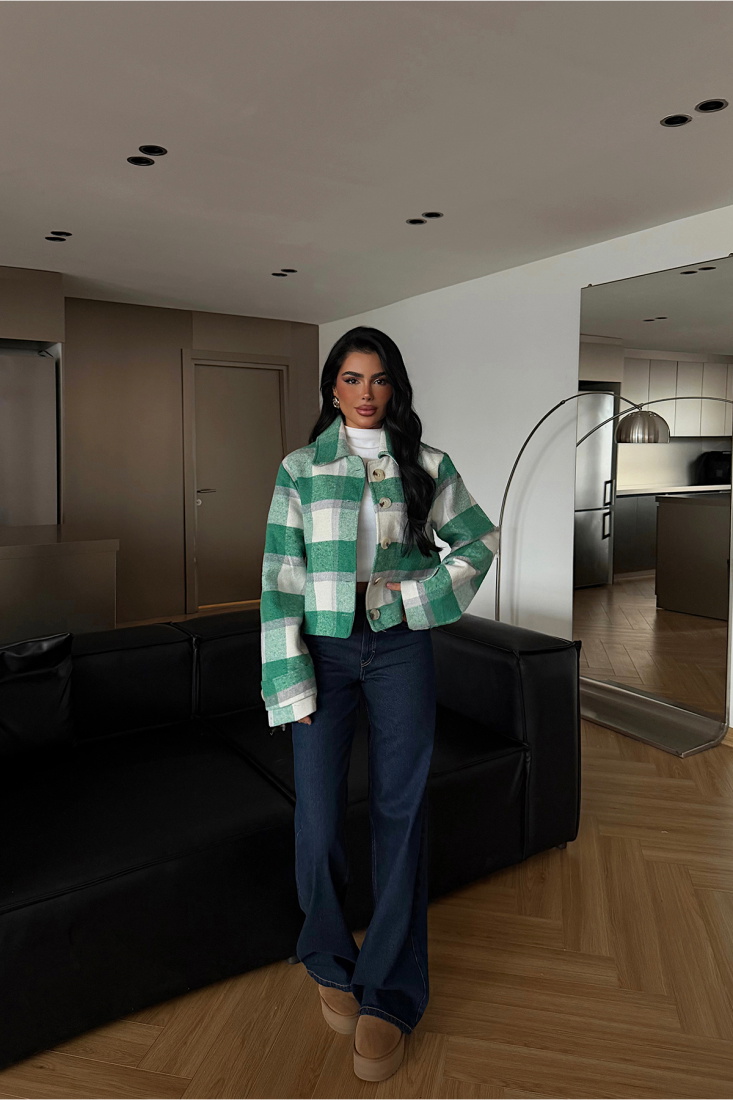 Yeşil Wolford Ceket ATE-4248 - EYYO