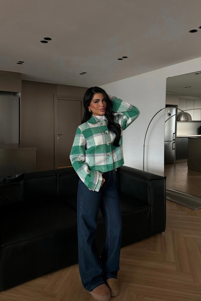 Yeşil Wolford Ceket ATE-4248 - 3