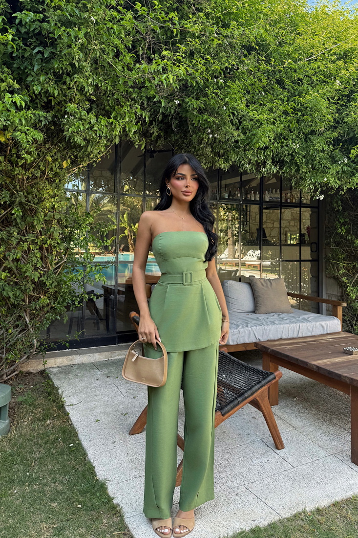 Yeşil Betty Kemerli Takım ATE-2800 - EYYO