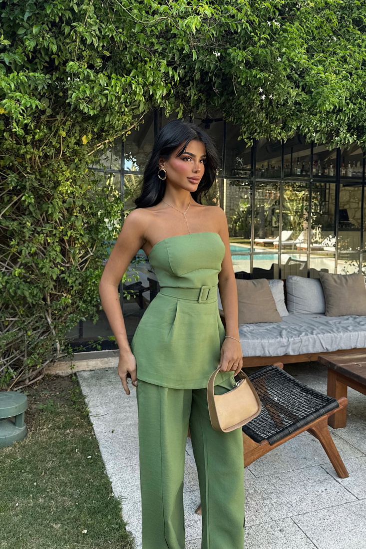 Yeşil Betty Kemerli Takım ATE-2800 - EYYO