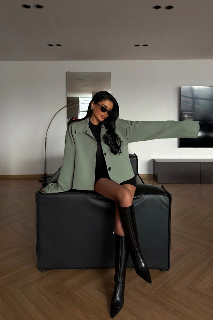 Yeşil Tiziana Trençkot ATE-1998 - EYYO