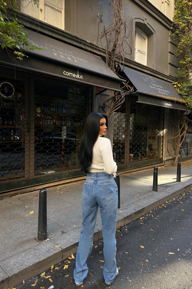Yüksek Bel Jean ATE-0726 - 5