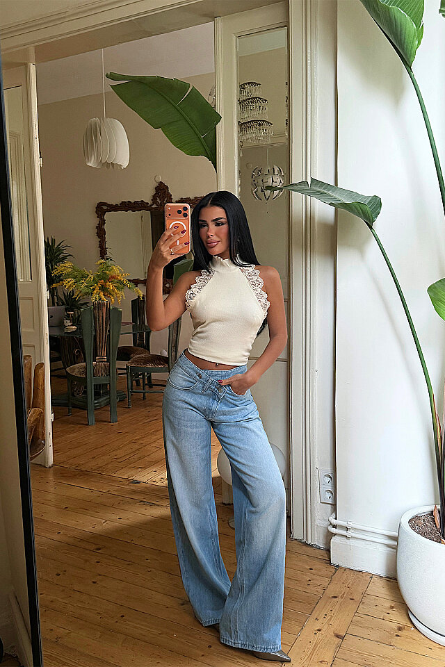 Yüksek Bel Jean -