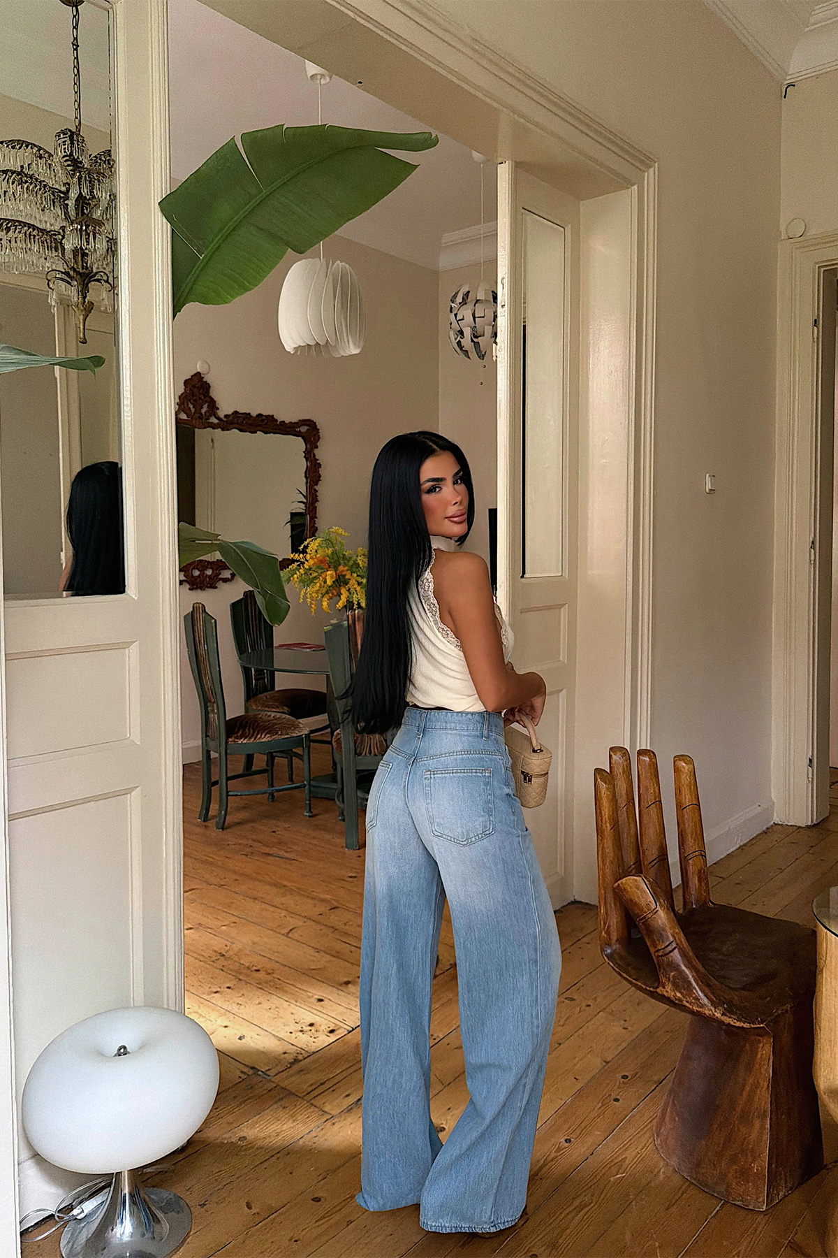Yüksek Bel Jean - 4